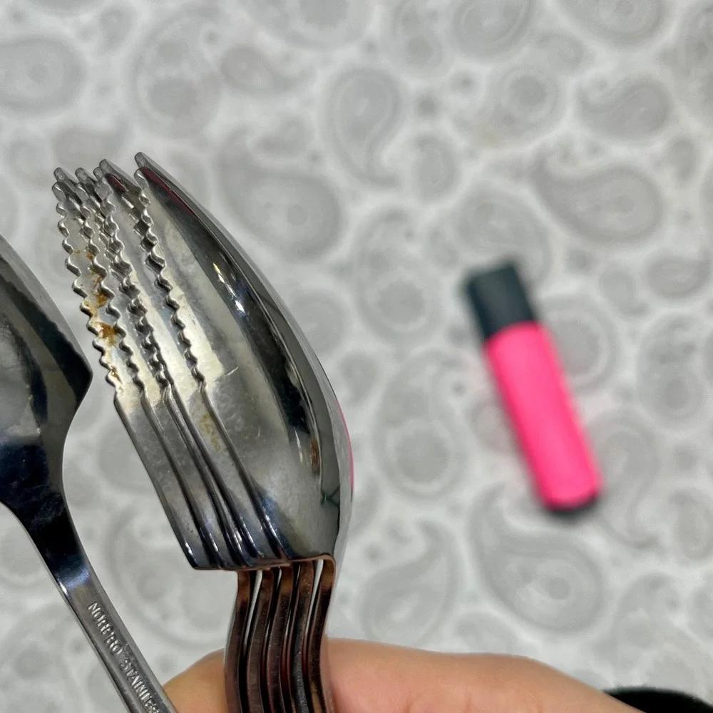 Norpro Stainless Steel Grapefruit Spoons Serrated Edge Set of 6 Made in Japan